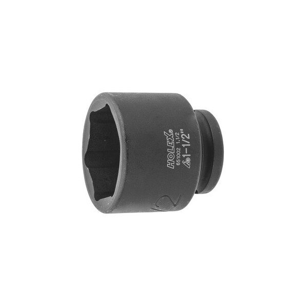 Impact Socket, 1/2 inch Drive, 6 pt, 1.1/2 inch